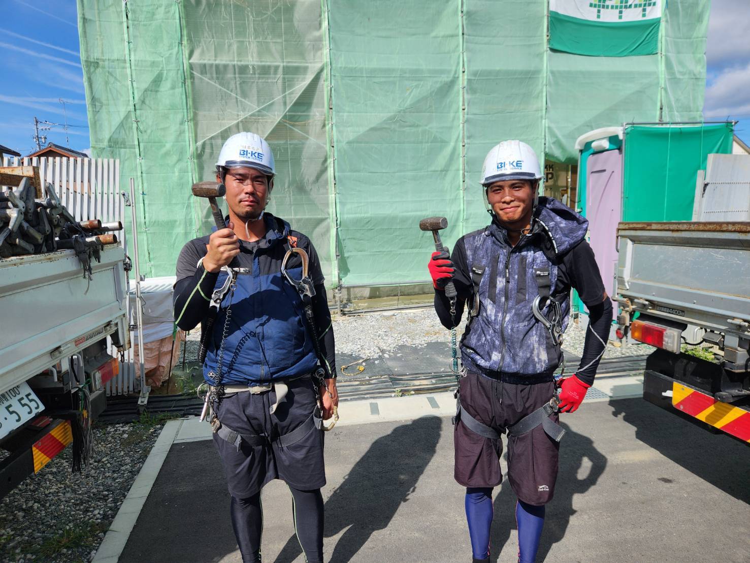 未経験スタートでもしっかり稼げます★建築現場の足場組み立ての仕事です