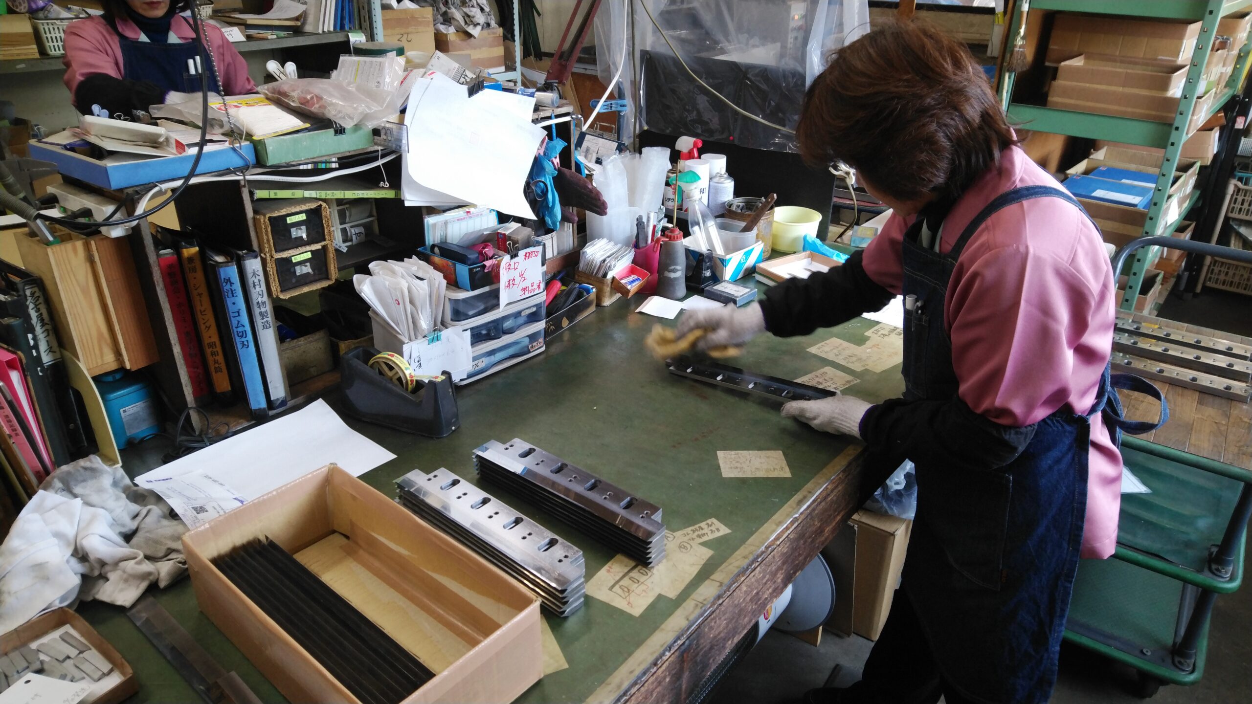 【20〜70代女性、活躍中✨】創業55年！半世紀以上も地元の皆様に支えられている産業機械用の刃物製造・再研磨の会社の作業スタッフ